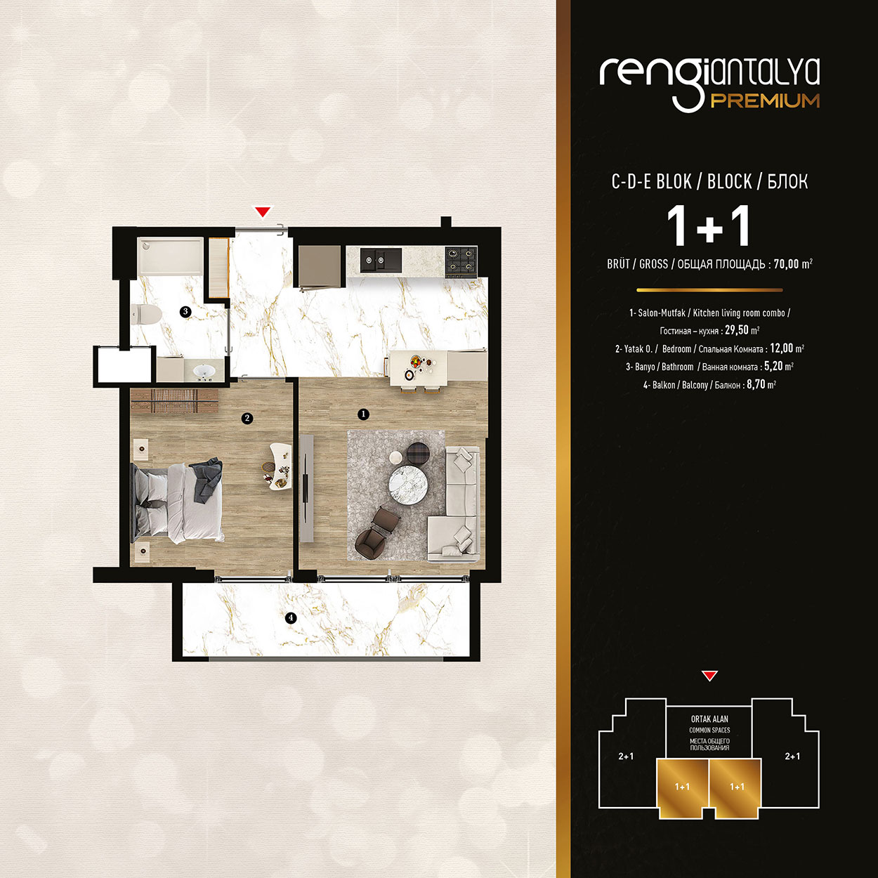 Rengi Antalya Premium