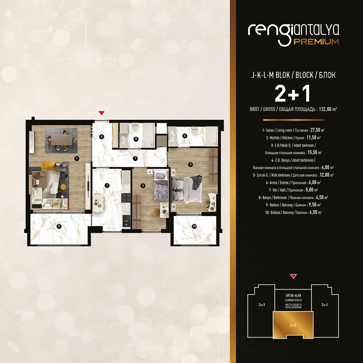 Rengi Antalya Premium